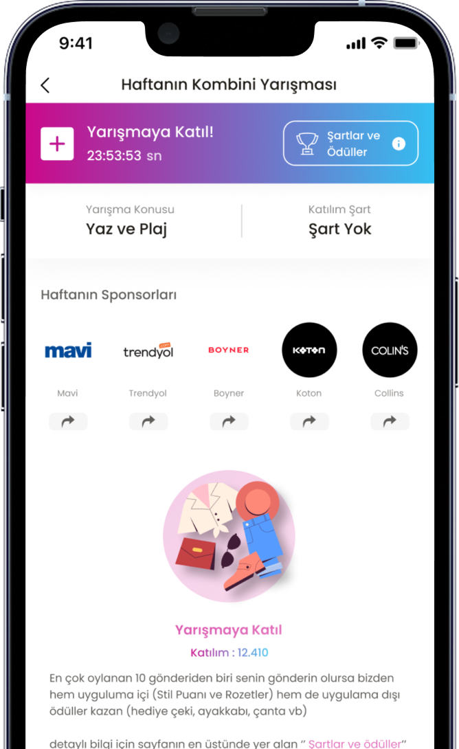 Birçok yarışma ve